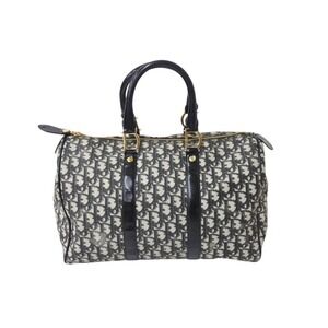 Christian Dior Handbag Trotter Speedy Black Galliano